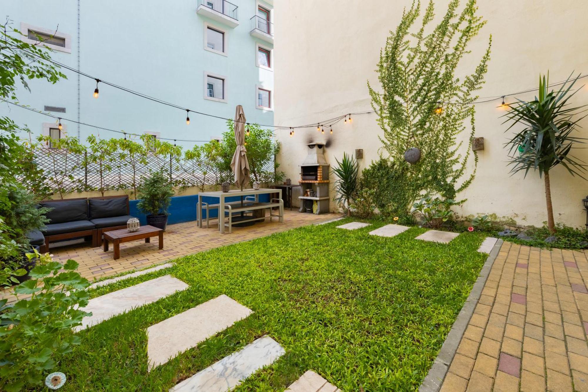 Lisbon Intendente Terrace Apartment With Bbq Kültér fotó