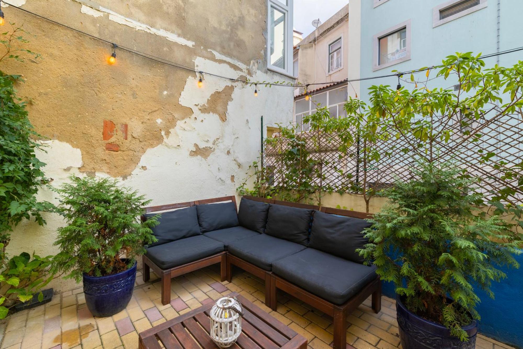 Lisbon Intendente Terrace Apartment With Bbq Kültér fotó