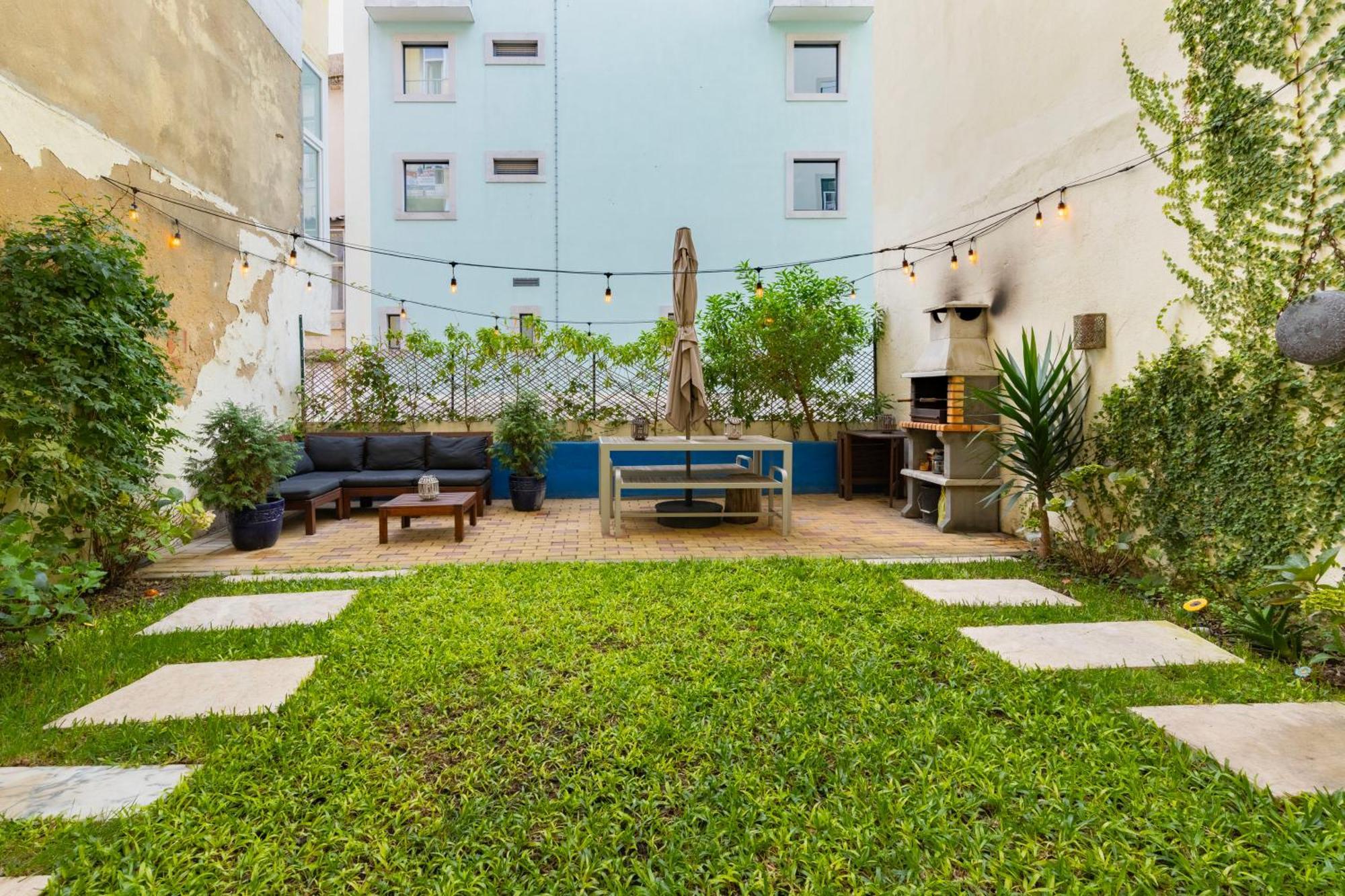 Lisbon Intendente Terrace Apartment With Bbq Kültér fotó